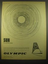 1966 Olympic Airways Ad - Sun for you this winter - £14.65 GBP