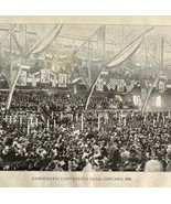 Democrat Convention 1900 Print New Declaration History Struggle Chicago ... - $29.99