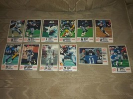 12 Oscar Mayer 1990 Football Cards Detroit Lions NFL Sports Vintage VTG Complete - £15.78 GBP