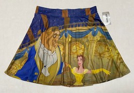Teen Disney Hot Topic Beauty and the Beast Skirt Medium Swing Ballroom 939A - £22.79 GBP