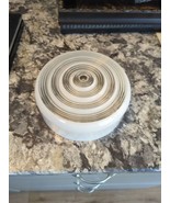 Incredible MCM Art Deco Ceiling Light Fixture Shade 8&quot; x 3&quot; - $376.33 MXN