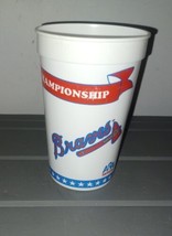 1991 NLCS Baseball Cup Pittsburgh Pirates v Atlanta Braves White  - $93.80 MXN
