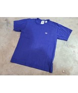 Adidas Smiley Logo Royal Blue Thick Tee T-Shirt Men size S - £9.72 GBP
