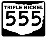 Ohio State Highway 555 Triple Nickel Sticker Decal Highway Sign Road Sig... - $1.95+