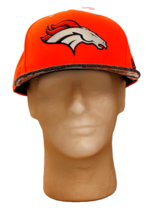 New Era Denver Broncos Orange 59Fifty NFL Team Fitted Cap Hat Men&#39;s  7 1/2 - £31.02 GBP