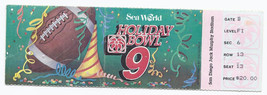 1986 Holiday Bowl Game Ticket Stub Iowa San Diego State - £231.63 GBP