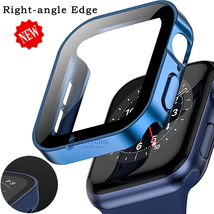 Waterproof Watch Case Tempered Glass for Apple Watch Serie 8 7 Cover 40M... - $177.81 MXN