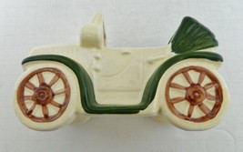 Old Time Convertible Car Planter Nancy Pew Gift Ware Co Vintage T2303 Green - £15.03 GBP