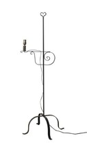 Wrought Iron Adjustable Floor Lamp with Heart Top - £79.92 GBP