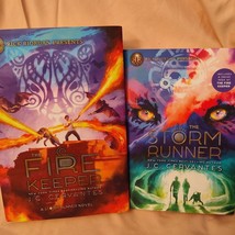 The Fire Keeper &amp; Storm Runner Novel~ Cervantes - $166.02 MXN