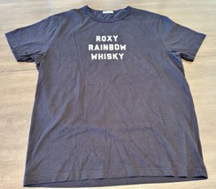 Hiro Clark Black Men’s T-Shirt “Roxy, Rainbow, Whisky”-Sz Large - $65.00