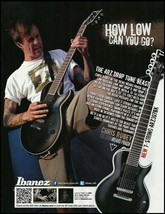 The Devil Wears Prada Chris Rubey 2012 Ibanez 7-String ARZ 307 guitar ad print - £2.99 GBP