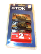 TDK DVM-60ME 60 Minute Mini DV Video Cassette 2 Pack - $9.78