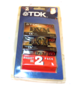 TDK DVM-60ME 60 Minute Mini DV Video Cassette 2 Pack - $180.11 MXN
