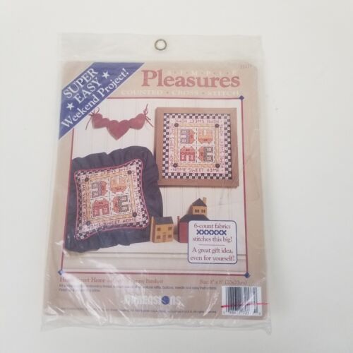 NEW Dimensions Simple Pleasures Country Cross Stitch -Home Sweet Home #72177 - $12.86