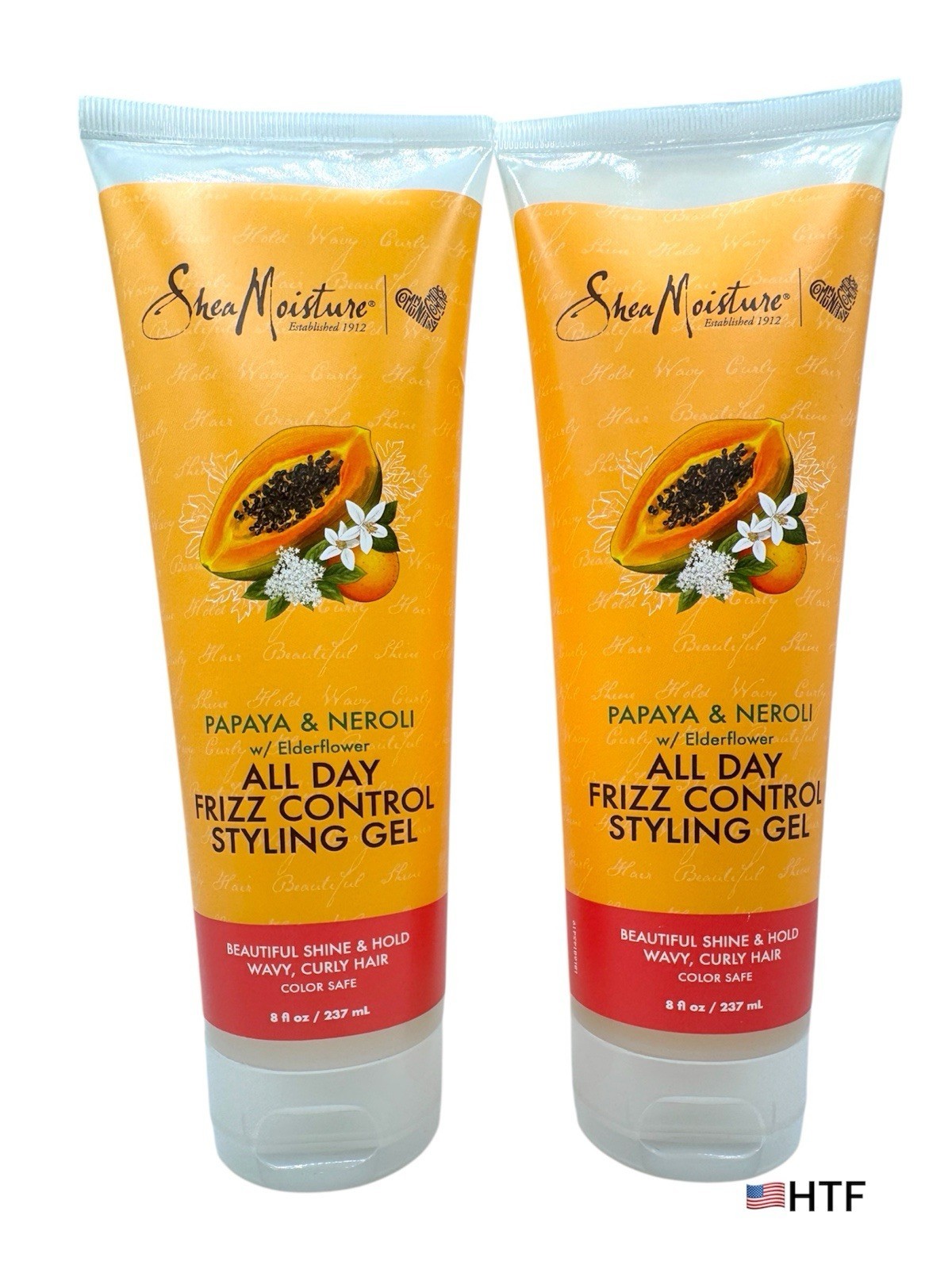 SheaMoisture Frizz Control Styling Gel for Curly Hair Papaya Neroli Seal... - $59.39