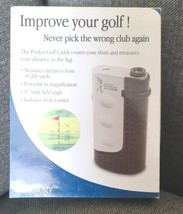 Giftology Golf Pocket Caddy Magnification Distance Measure Shot Counter ... - $23.84