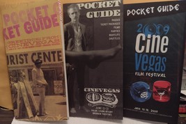 Three CineVegas Film Festival Pocket Guides: 2007, 2008, 2009 - £11.76 GBP