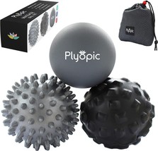 Massage Ball Set for Deep Tissue Muscle Recovery Myofascial Release Trigger Poin - £29.93 GBP