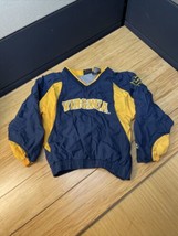 Starter NCAA West Virginia Mountaineers Pullover Jacket Youth Size 6-7 KG - £11.68 GBP