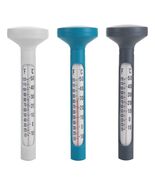 Floating Pool Thermometer in Teal, Grey, &amp; White - 2 in X 2 in X 7.75 in... - $393.56 MXN