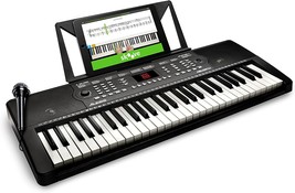 Digital Piano By Alesis With 54 Keys, Speakers, 300 Sounds,, And Piano Lessons. - £73.52 GBP