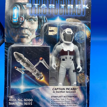 Captain Picard in Spacesuit Action Figure Star Trek First Contact Playmates 1996 - £7.57 GBP