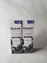 2 Crest 3D White Toothpaste Whitening Therapy Charcoal 2.8 OZ ea  7/24 9/24 DG1 - £7.03 GBP