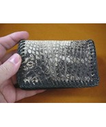 (EL200-22) GENUINE Alligator GATOR TONGUE Leather Credit card case WALLE... - £111.74 GBP