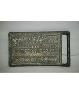 Old Vintage Brass Colorado State Penitentiary Belt Buckle Canon City Colo - £10.24 GBP