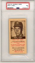 1954 NY Journal American Andy Carey PSA 7 P1267 - £82.81 GBP