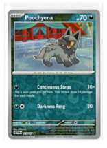 Pokémon TCG Poochyena - 113/167 - Reverse Holo - SV06 -Twilight Masquera... - $27.77 MXN