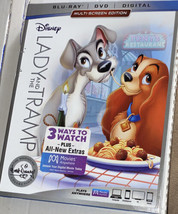 Lady and the Tramp The Walt Disney Signature Collection Blu-ray DVD &amp; Digital - £6.53 GBP