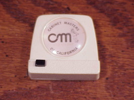 Cabinet Masters of California Advertising Tape Measure - £6.30 GBP