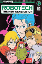 Robotech The New Generation Comic Book #4 Comico 1985 New Unread VFN/NEAR Mint - $3.50