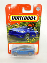 Matchbox Tesla Model X 53/100 Blue - £4.44 GBP