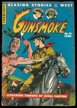 GUNSMOKE COMICS #13 1951-WESTERN-MASKED MARVEL-HORROR G/VG - $65.48