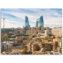 Baku Poster Print Azerbaijan Wall Art | Baku Photo Caucasus Home Decoration | Ba - $19.99