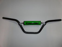 TB High Handlebar Handle Bar 7/8&quot; Kawasaki Factory Effex Pad KLX110 KLX 110 - £42.49 GBP