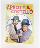 Abbott &amp; Costello 1949 1956 2 Disc Set Embossed Tin Case DVD - $14.95