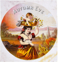 Vintage POSTER.Home wall.Landscape.Autumn Eve kid.Art Decor.669 - £14.21 GBP+