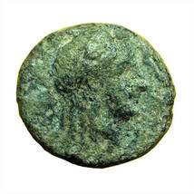 Ancient Greek Coin Abydos Troas AE10mm Apollo / Eagle Standing 00917 - $26.09