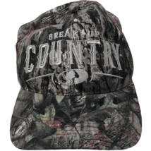 Mossy Oak Break Up Country Camouflage Camo Snapback Hat Hunting Woods - £27.58 GBP
