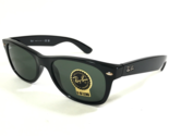 Ray-Ban Sunglasses RB2132 NEW WAYFARER 901 Black Frames with Green Lense... - $108.89