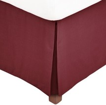 Calvin Klein Small Diamond  Sierra Sienna Persimmon King bedskirt - £37.12 GBP