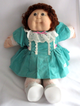 Vintage Cabbage Patch Doll Coleco 1978 1982 Auburn Hair Brown Hair Dimples Rare - £51.95 GBP