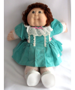 Vintage Cabbage Patch Doll Coleco 1978 1982 Auburn Hair Brown Hair Dimpl... - £50.76 GBP