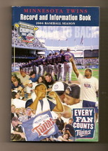 2004 Minnesota Twins Media Guide Torii Hunter MLB Baseball - £18.99 GBP