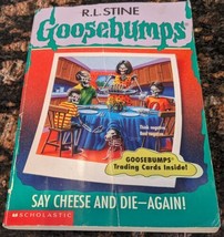 Vintage Book 1996 Goosebumpd Say Cheese and Die, Again! by Stine, R. L. - £10.28 GBP