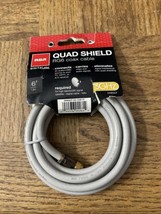 RCA Quad Shield RG6 Coax Cable - £15.48 GBP